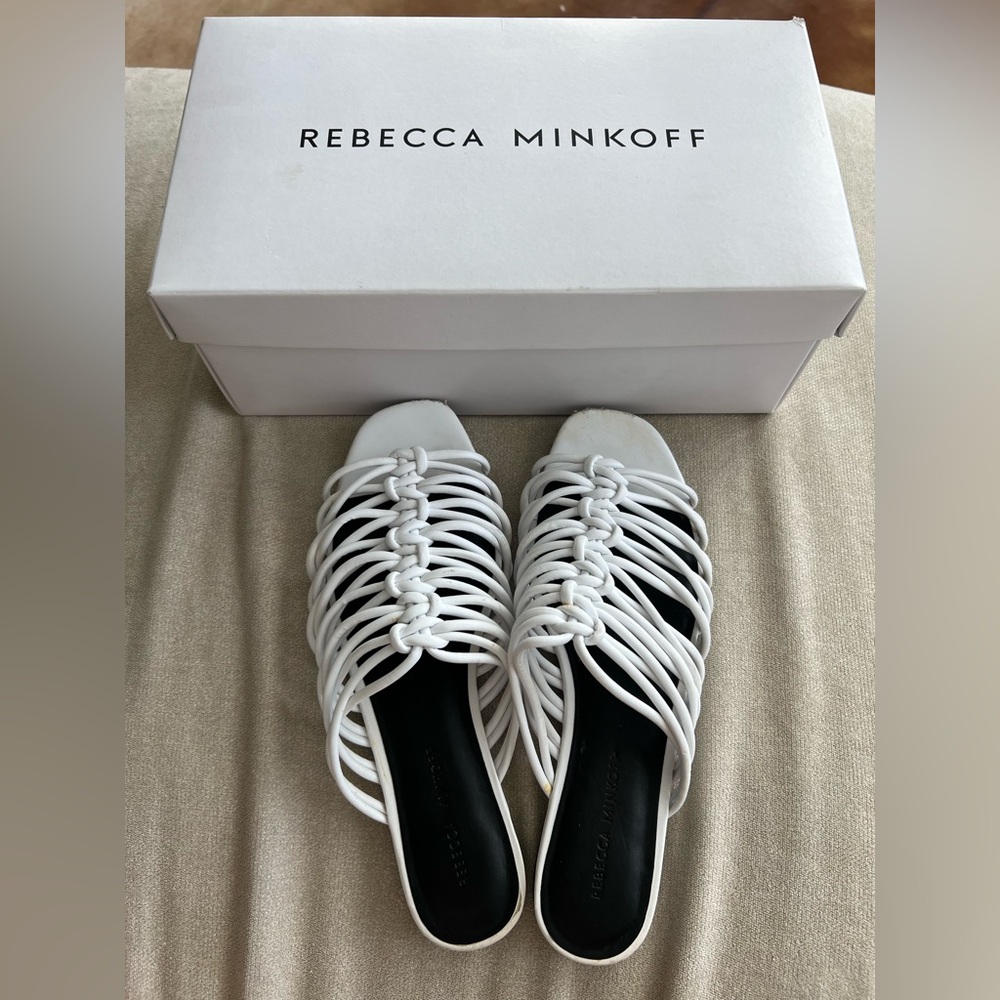 Rebecca Minkoff White Women's Sandal